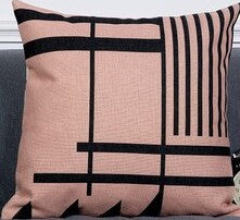 Pink/Black Geometric