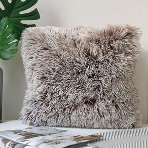 Faux Fur Mink Cushion Cover